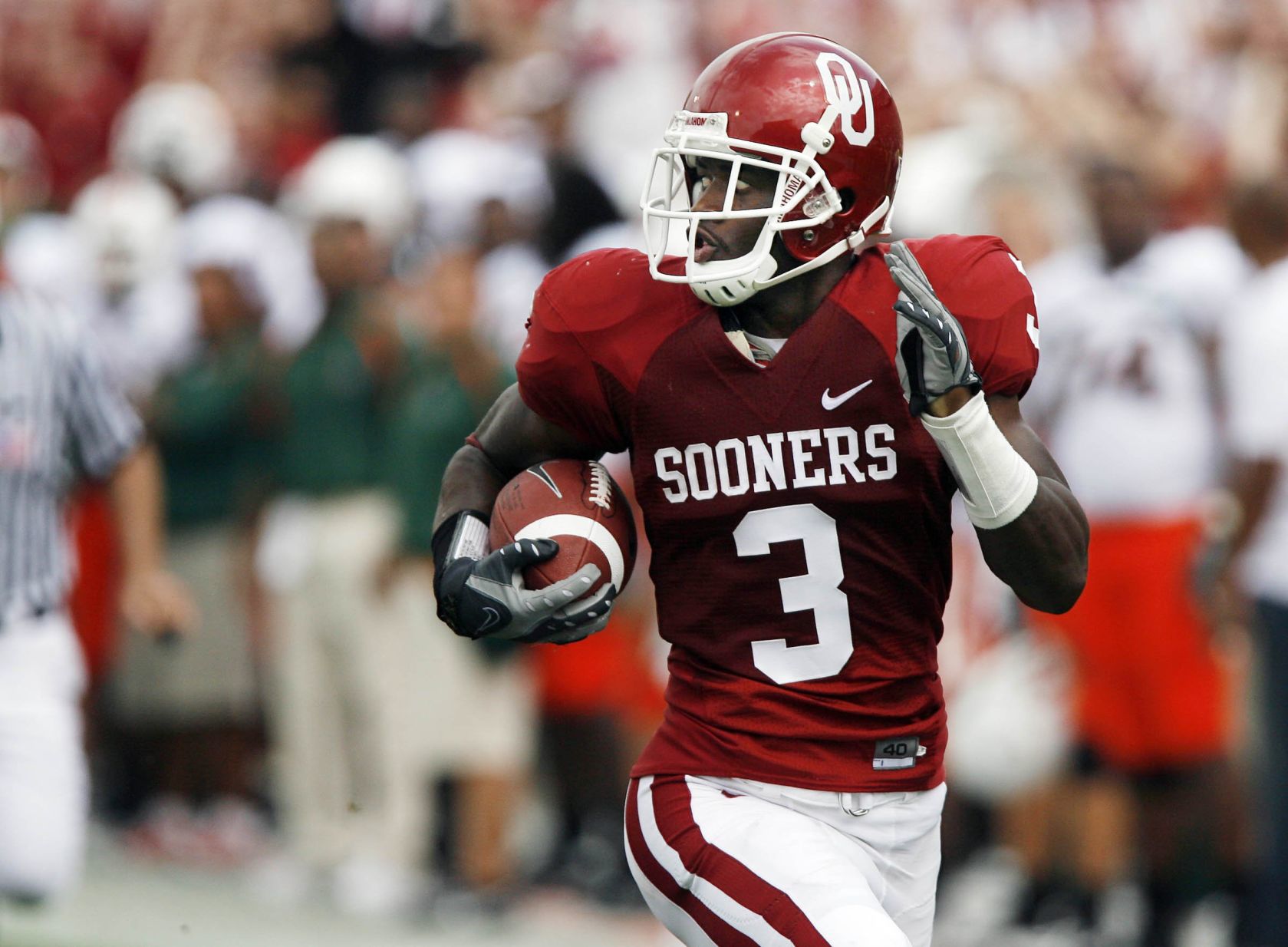 DB Reggie Smith (OU/Edmond Santa Fe HS, 2008)